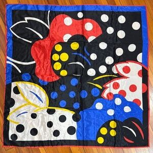 Specialty House Silk Organic Floral MCM Silk Scarf Large Square